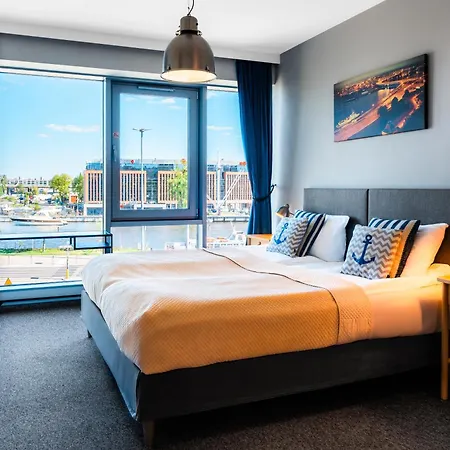 River View- Studio Old Town Ac By Stayly Szczecin Exterior photo